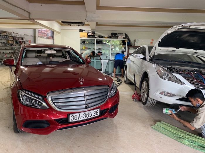 Hình ảnh không gian hiện đại tại Tuấn Vân Garage 59