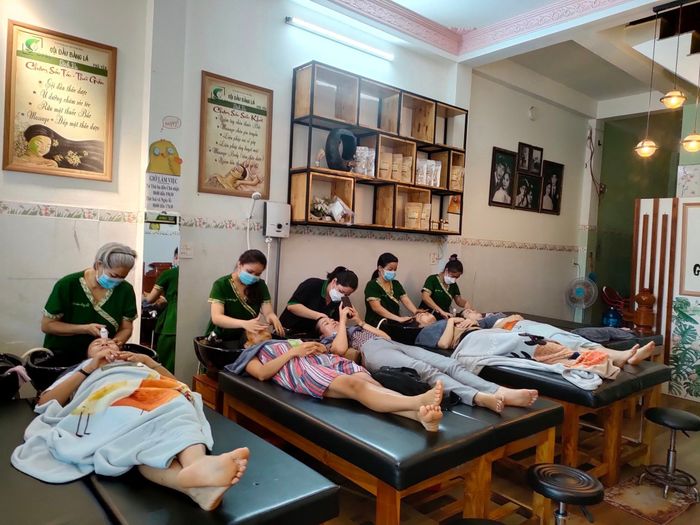 Hình Ảnh Gội Đầu Bằng Lá 2