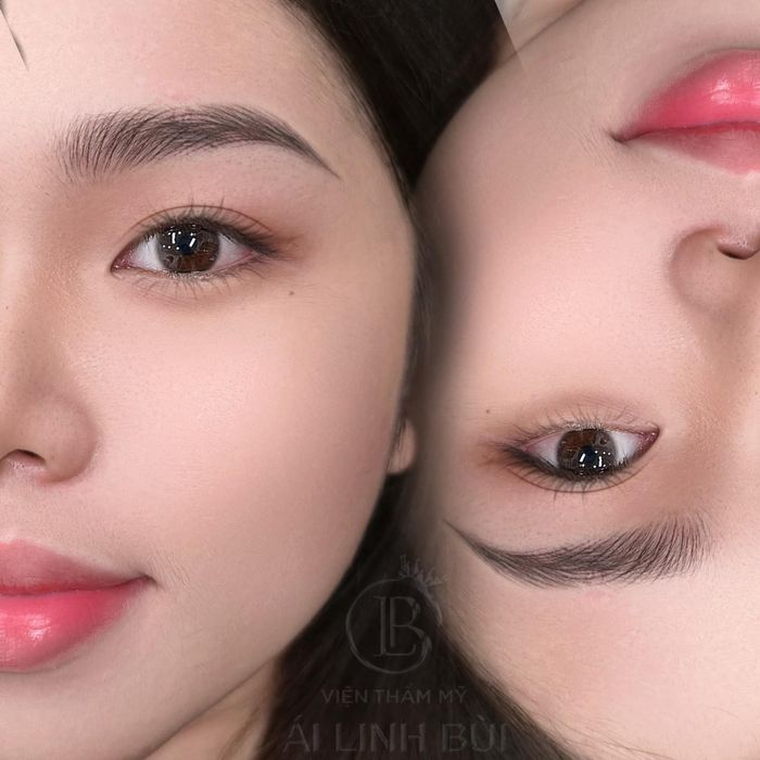 Hình ảnh thực tế về không gian sang trọng tại Phun Xăm Ái Linh Bùi