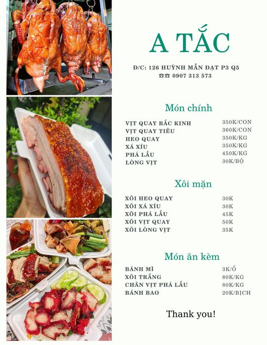 Vịt Quay A Tắc Ảnh 1