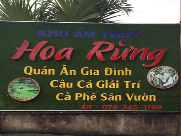 Ẩm Thực Hoa Rừng - Không gian xanh mát giữa lòng thành phố