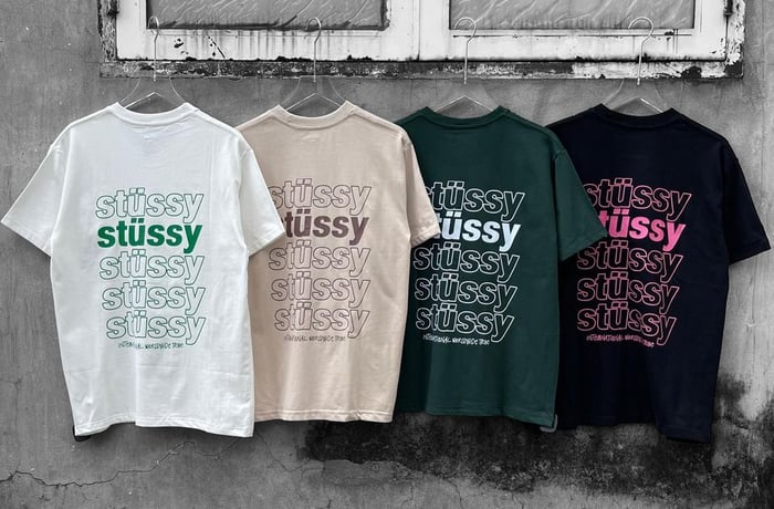 Mẫu T-shirt STUSSY - Hình 1