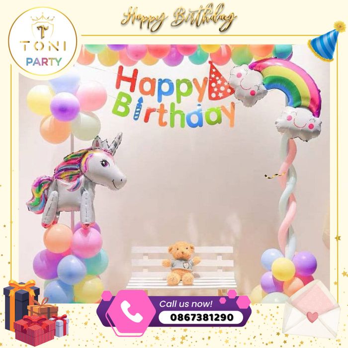 Phụ kiện trang trí sinh nhật tại TONI Party - ảnh 2