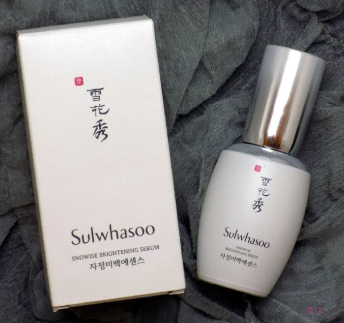 Hình ảnh minh họa tinh chất Sulwhasoo Snowise Brightening Serum - phiên bản nâng cấp với công nghệ làm sáng da đột phá
