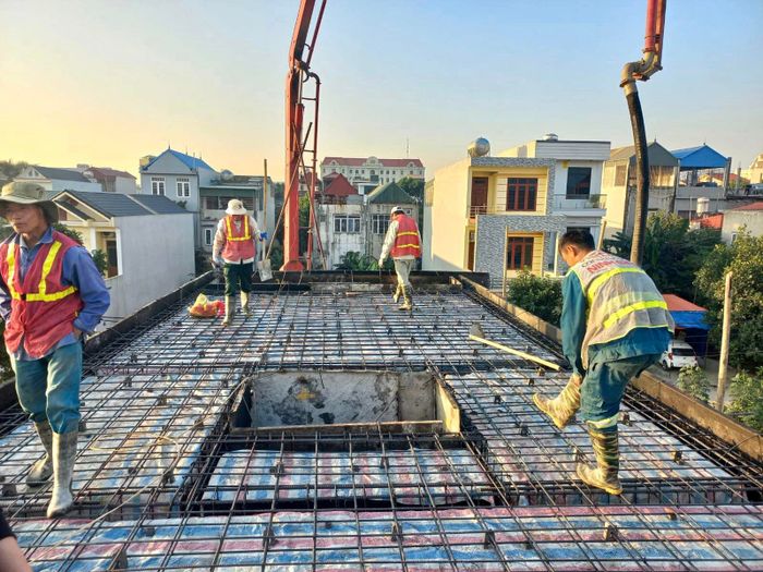 Ảnh minh họa quy trình thi công chuẩn mực của Viettel Construction Bắc Giang