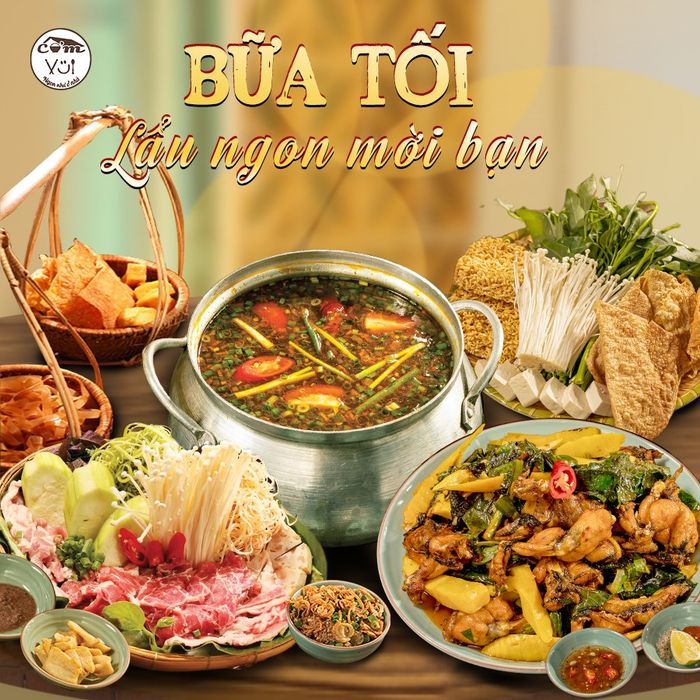 Lẩu Riêu Cua Đặc Sắc Tại Cơm Nhà Vui - Ảnh 2