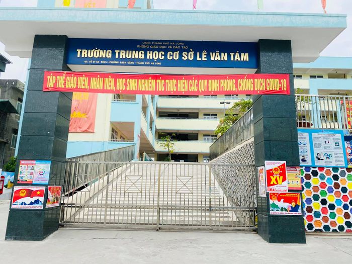 Hình ảnh ấn tượng về cơ sở vật chất hiện đại THCS Lê Văn Tám