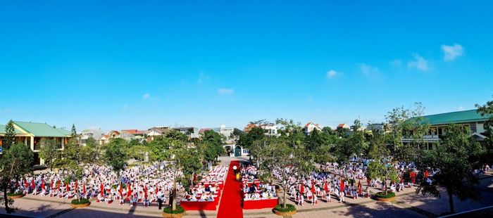 Hình ảnh nổi bật về không gian học tập hiện đại tại THCS Lê Văn Thiêm