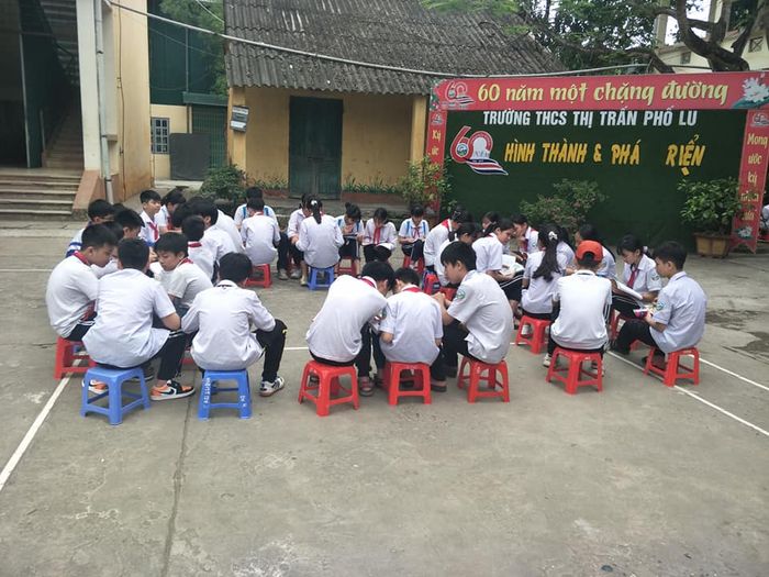 Hình ảnh Trường THCS Thị trấn Phố Lu 2