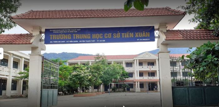 Trường THCS Tiến Xuân hình ảnh 1