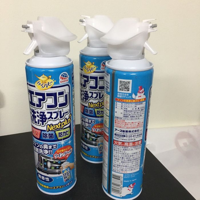 Chai xịt vệ sinh điều hoà Earth Chemical ảnh 2