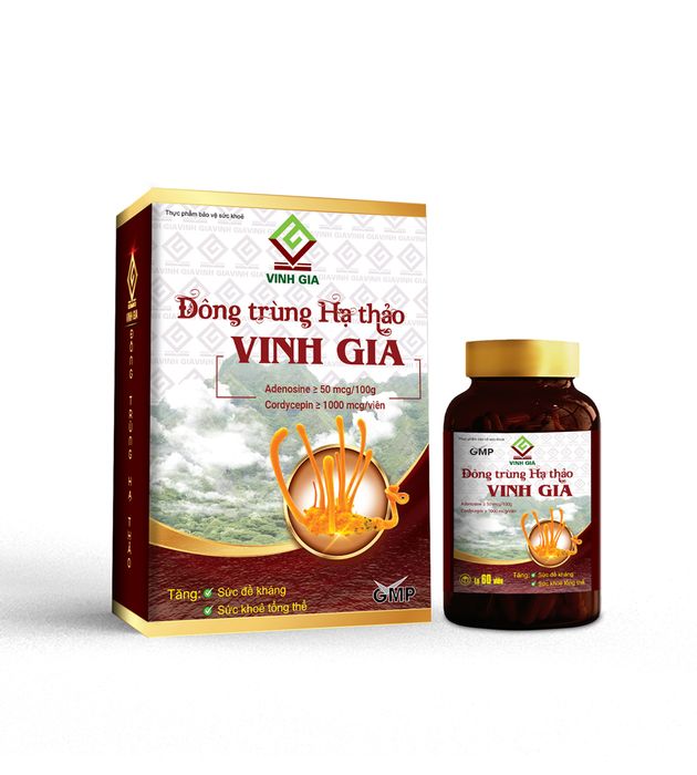Hình ảnh chân thực Đông trùng hạ thảo Vinh Gia