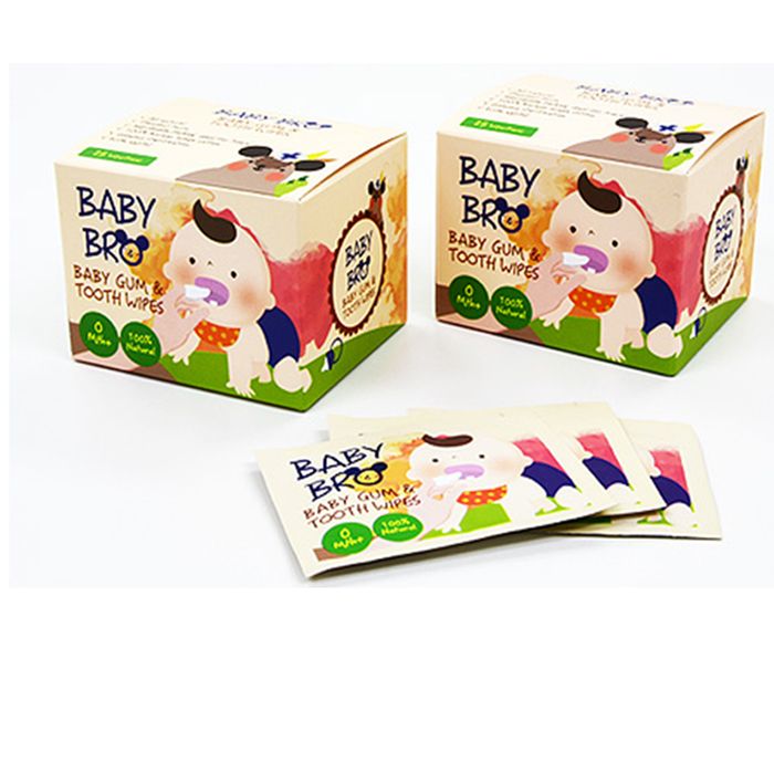 Gạc vệ sinh răng miệng Baby Bro hình 1