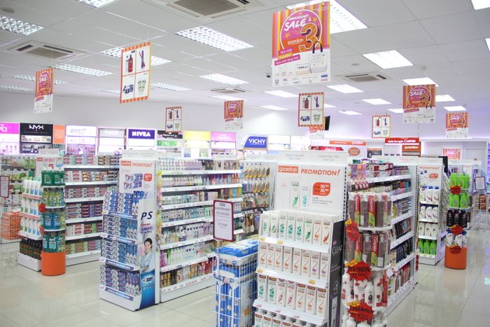 Không gian mua sắm tiện nghi tại Guardian Vietnam