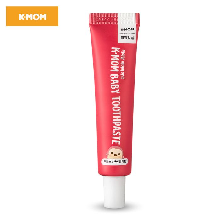 Hình ảnh thực tế kem đánh răng K-MOM - Thiết kế an toàn cho trẻ nhỏ