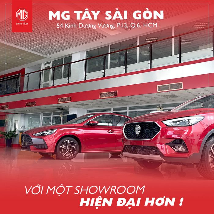 Ảnh đại lý MG Tây Sài Gòn