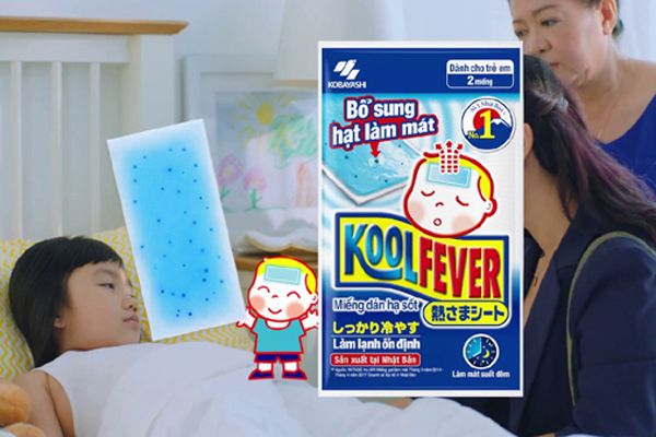 Hình ảnh miếng dán hạ sốt KoolFever 2