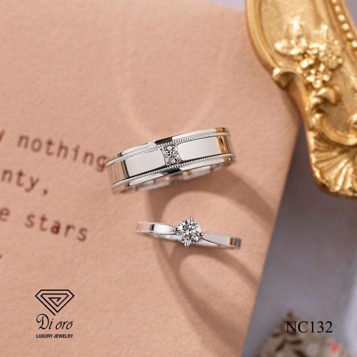 Nhẫn cưới Dioro Luxury - Thiết kế tinh xảo qua góc nhìn ấn tượng (Ảnh 2)