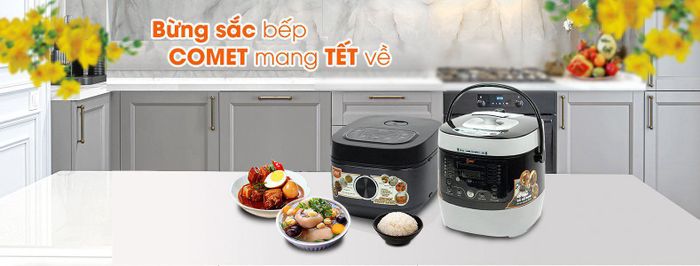 Hình ảnh nồi áp suất Comet 1