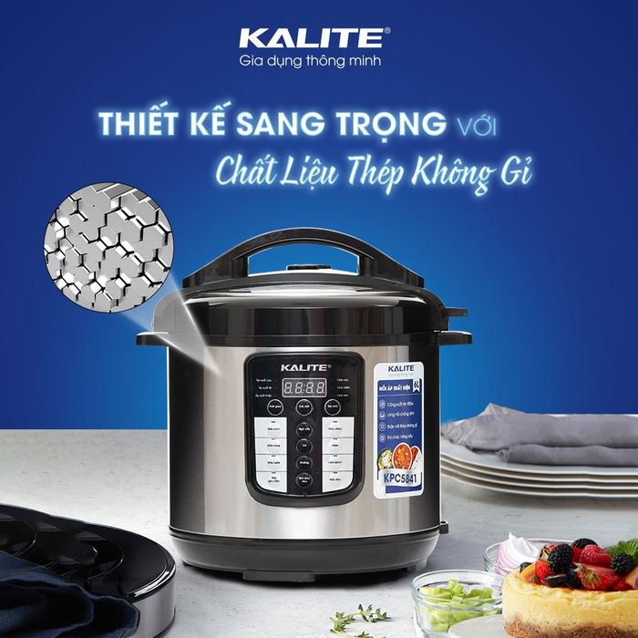 Hình ảnh nồi áp suất điện Kalite 1