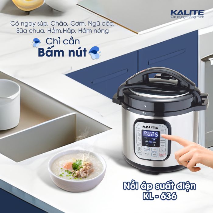 Hình ảnh nồi áp suất điện Kalite 2