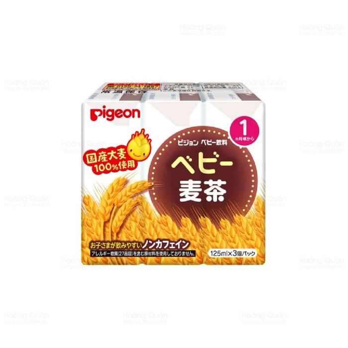 Hình ảnh thực tế trà lúa mạch PIGEON - Dinh dưỡng thuần khiết cho bé