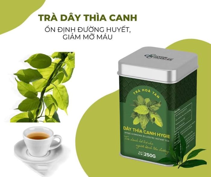 Hình ảnh 1 của Trà hòa tan Dây Thìa Canh - Hygie & Panacee