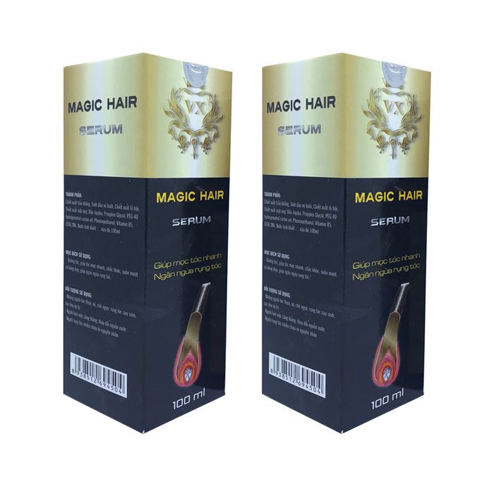 Hình ảnh thực tế Xịt Mọc Tóc Magic Hair