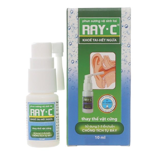 Hình ảnh minh họa cách sử dụng RAY-C