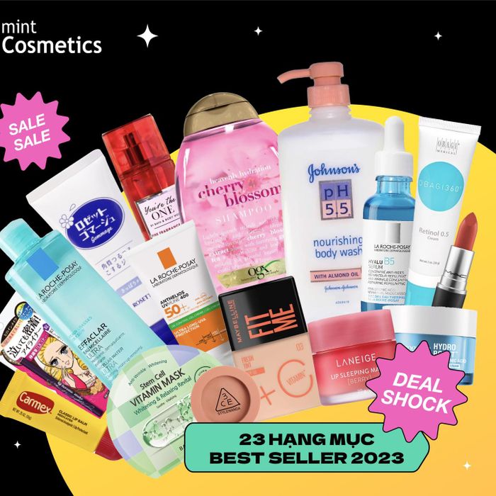 Không gian mua sắm sang trọng tại Mint Cosmetics