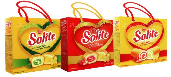 Hình ảnh bánh bông lan Solite