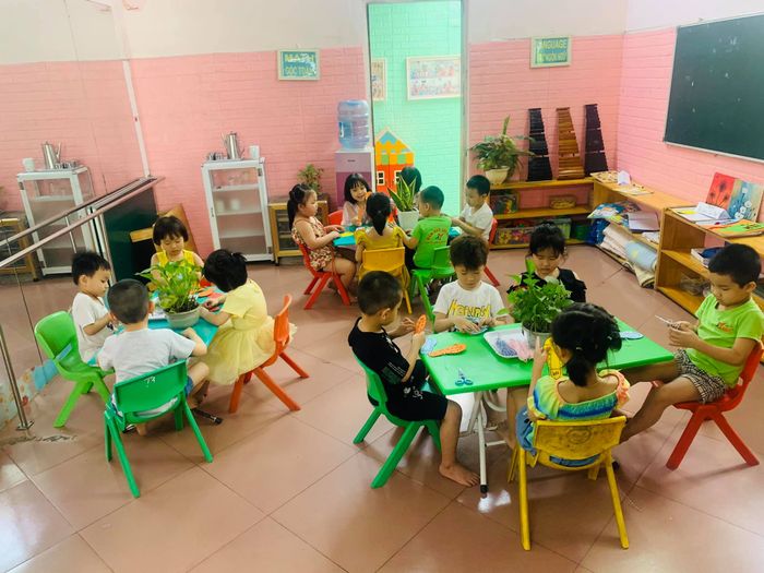 Không gian học tập lý tưởng tại Mầm non song ngữ Sao Mai