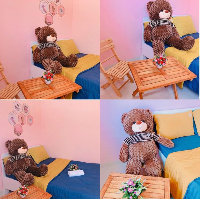 Góc sống ảo đáng yêu tại Thỏ Heo Homestay