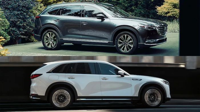 So sánh sự khác biệt giữa Mazda CX-9 và CX-90 - Ảnh 1.