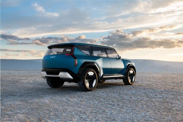 Giới thiệu Kia EV9 Concept - Anh em của Telluride với thiết kế độc đáo và cửa mở phong cách Rolls-Royce - Hình 4.