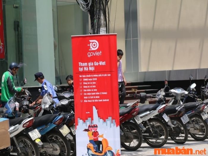 Yêu cầu đối với tài xế Go-Viet rất dễ dàng và không phức tạp