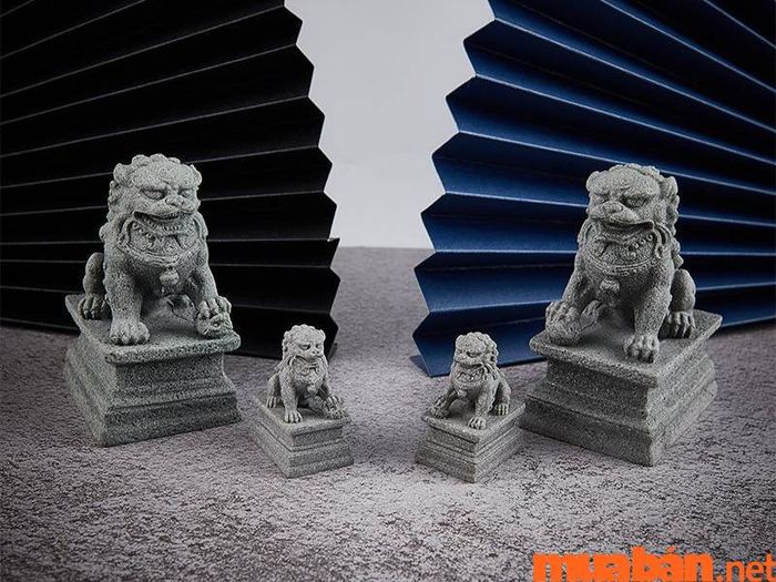Sư tử đá phong thủy