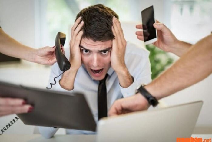 Áp lực công việc trong ngành tín dụng
