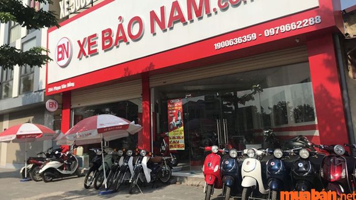 Cửa hàng cho thuê xe Bảo Nam