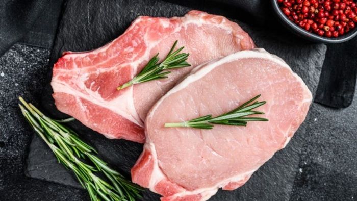 Hướng dẫn nướng cốt lết mỡ hành với nồi chiên không dầu - Bước 1