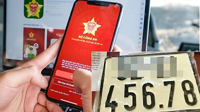 Đăng ký biển số xe trực tuyến qua VNeID