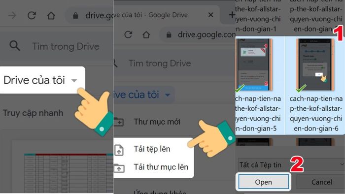 Hướng dẫn lưu video trên Google Drive bằng máy tính