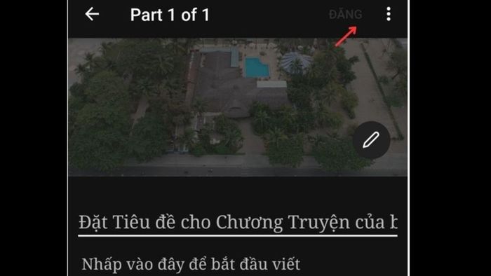Hướng dẫn viết truyện trên Wattpad qua điện thoại - bước 3