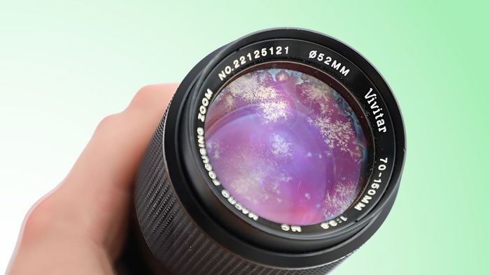Biện pháp chống nấm mốc để giữ ống kính máy ảnh không bị mờ