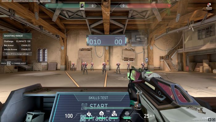 Các yếu tố tạo nên Valorant Crosshairs