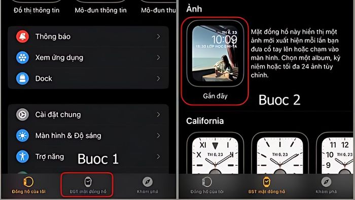 Cách thay đổi hình nền Apple Watch trên iPhone bằng ứng dụng Watch