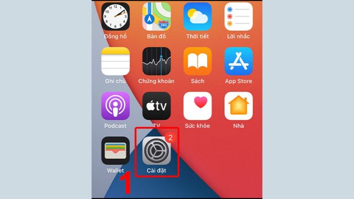 Cập nhật Facebook trên iPhone tự động - bước 1