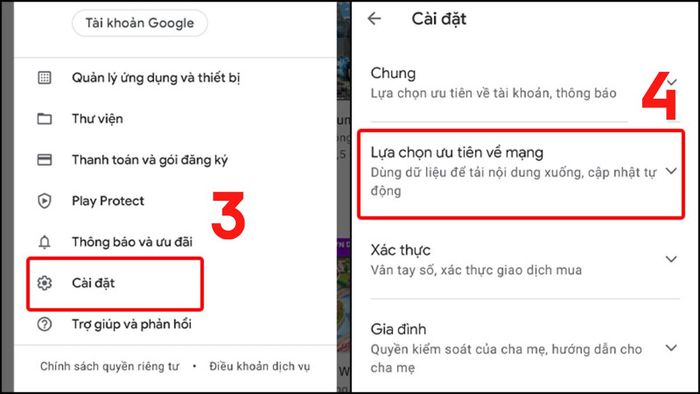 Cập nhật Facebook trên Android tự động - bước 2