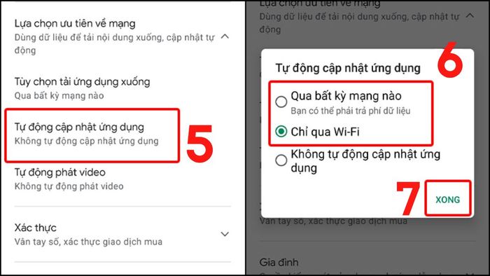 Cập nhật Facebook trên Android tự động - bước 3