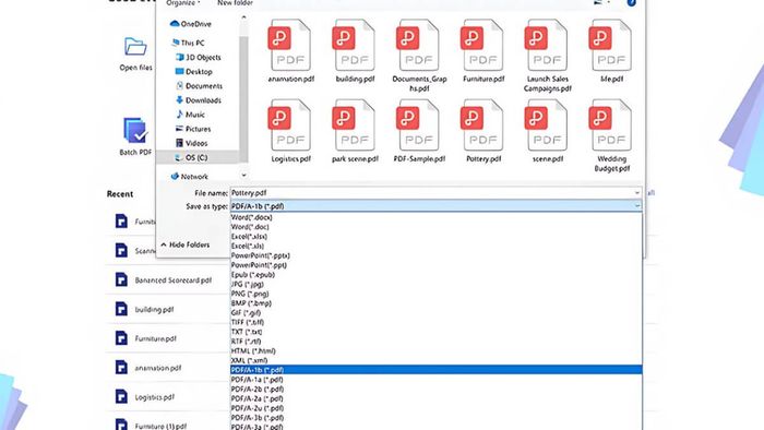 Hướng dẫn chuyển file XML sang PDF bằng PDFelement – Bước 3